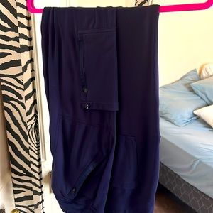 Navy Blue Jaanuu 10pocket jogger scrub pants